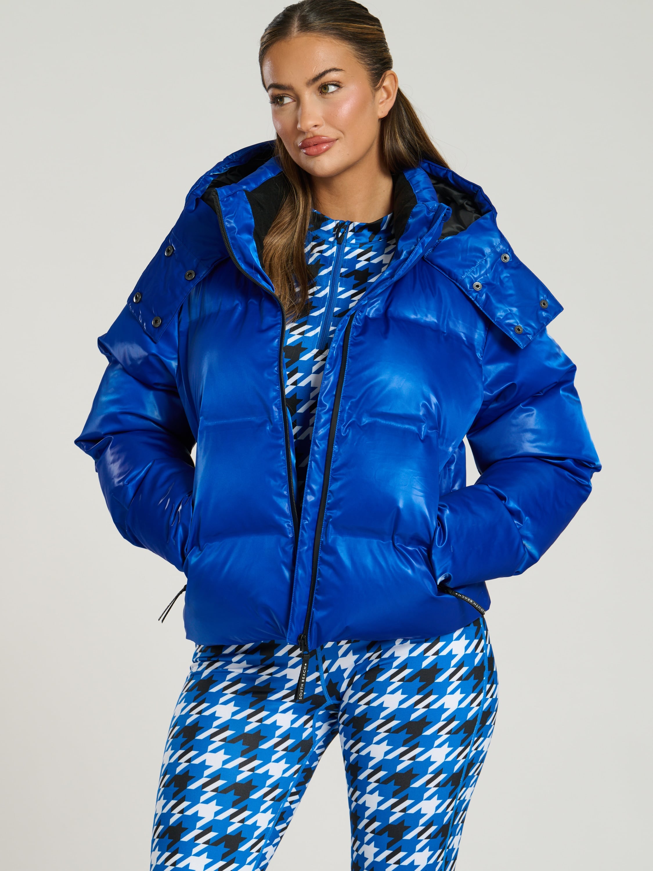 Ski Padded Hooded Jacket – South Beach