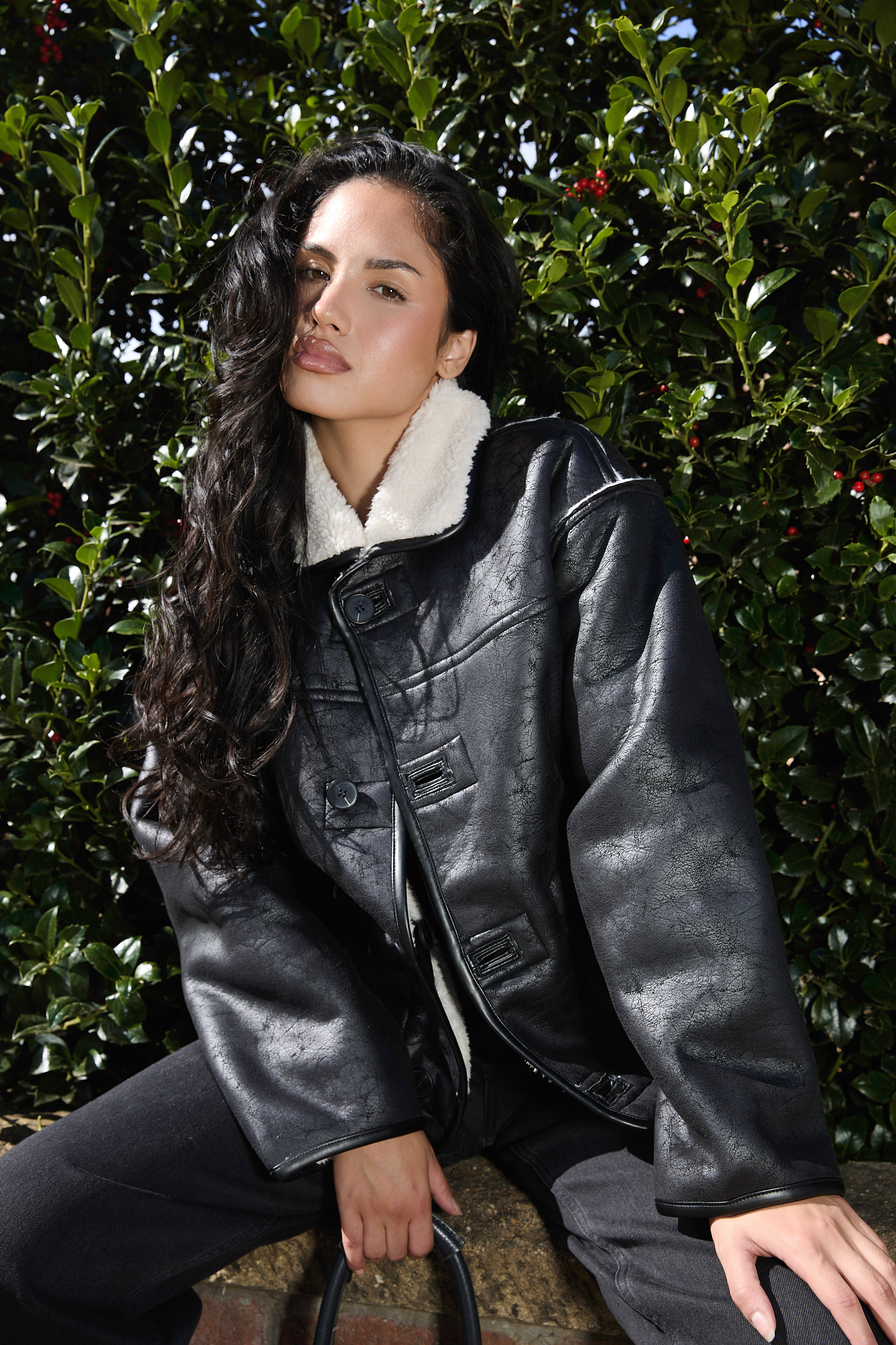 The Borg Reversible Jacket in Monochrome – South Beach