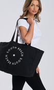 Everyday Logo Tote in Black – view 4