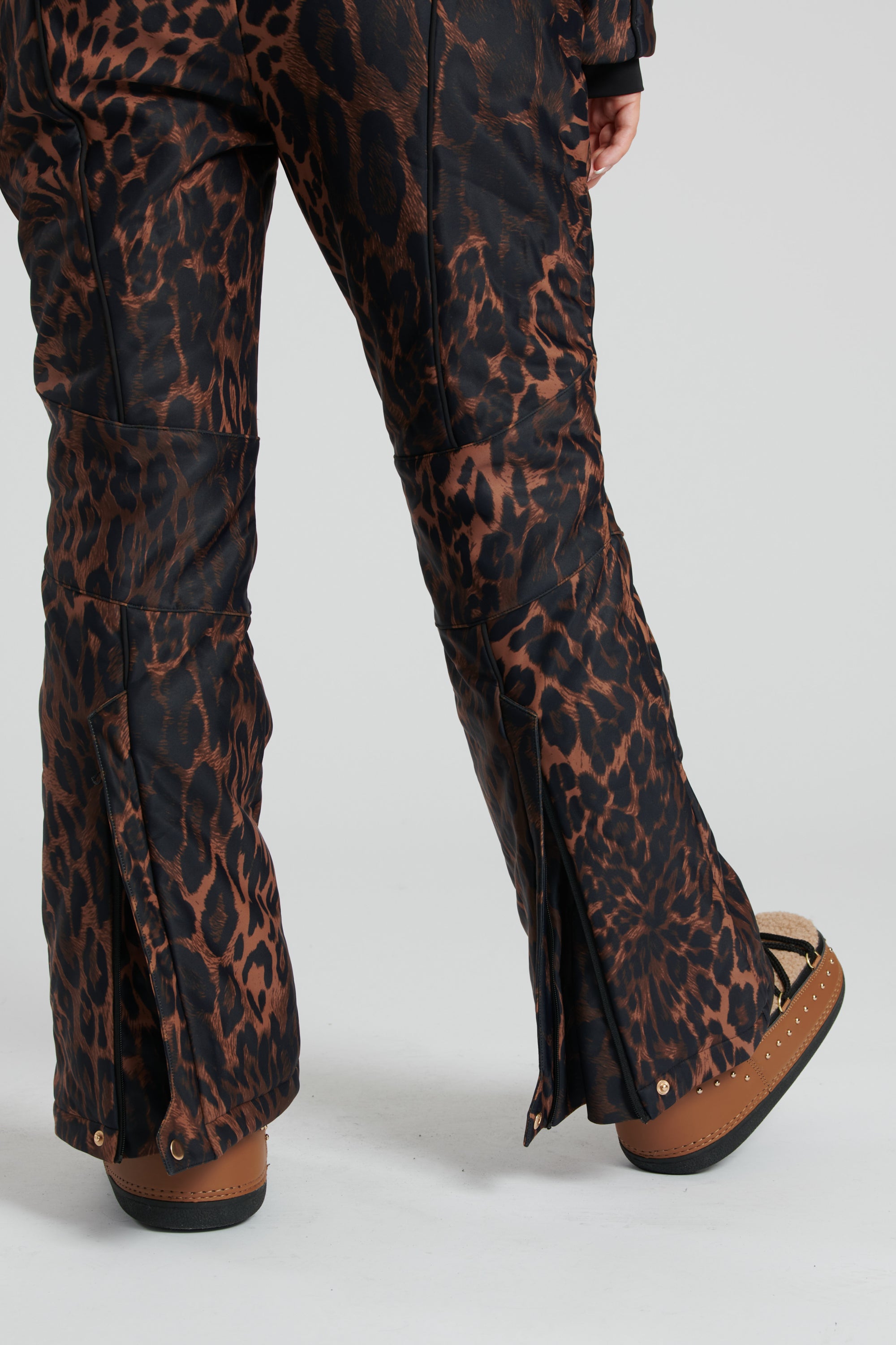 Leopard print ski on sale trousers