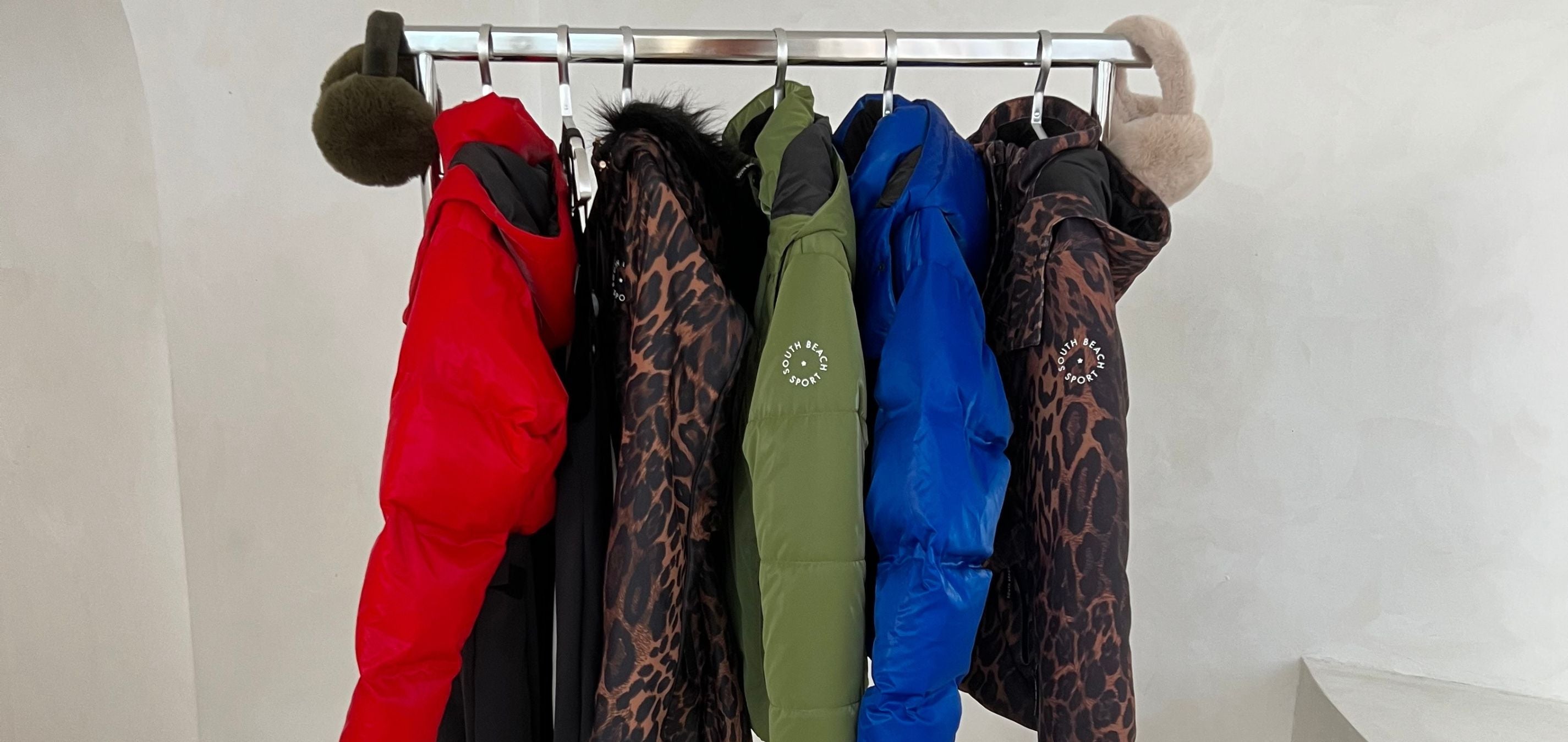 faux fur hooded jacket – South Beach